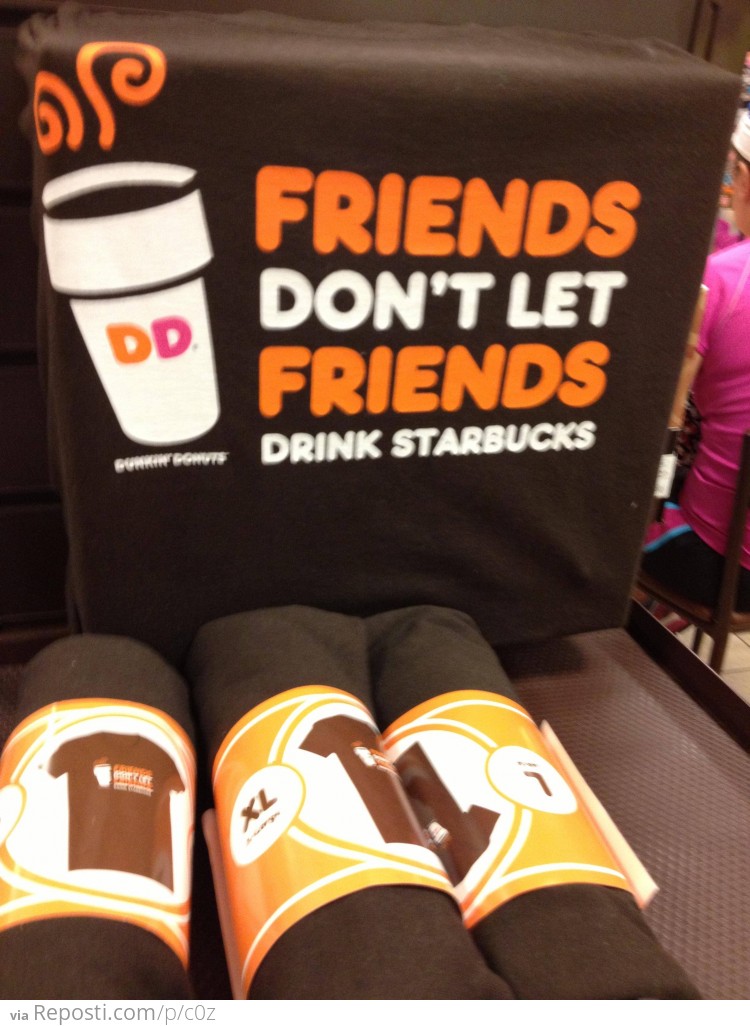 Dunkin Donuts Takes The First Shot