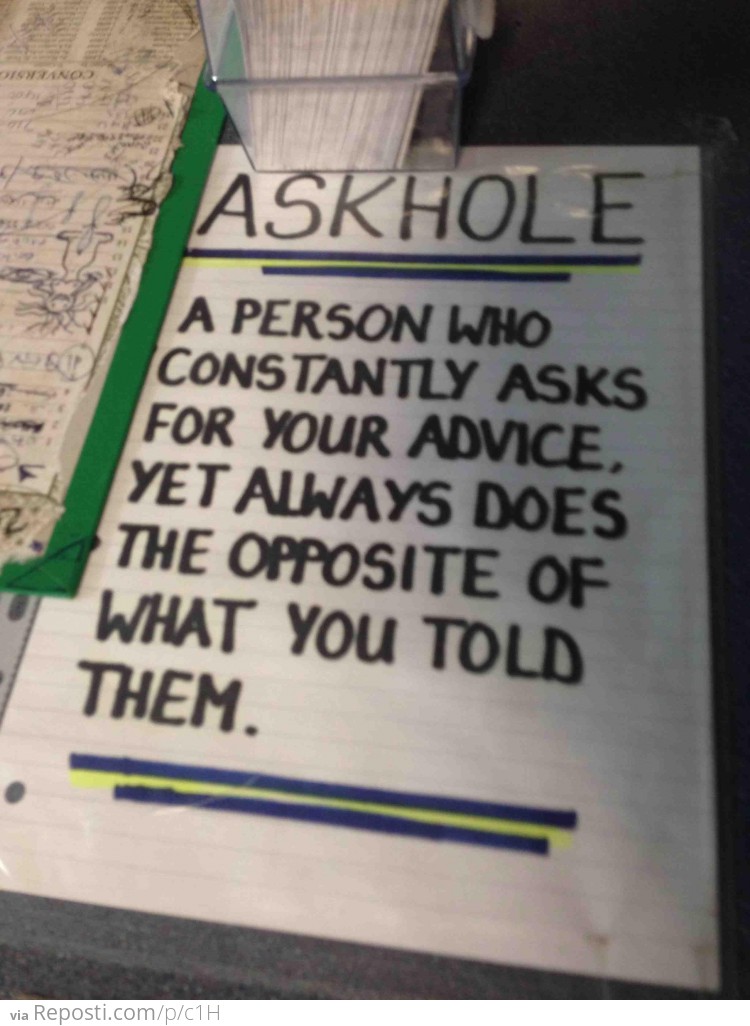 Askhole