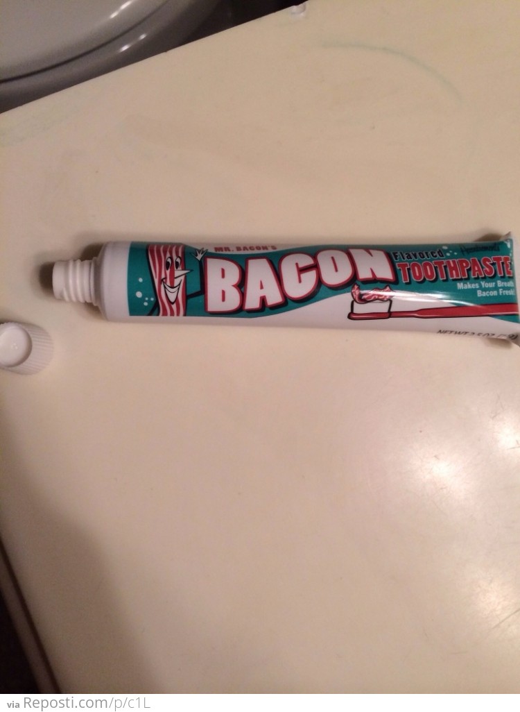 Bacon Toothpaste