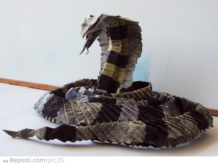 Origami King Cobra