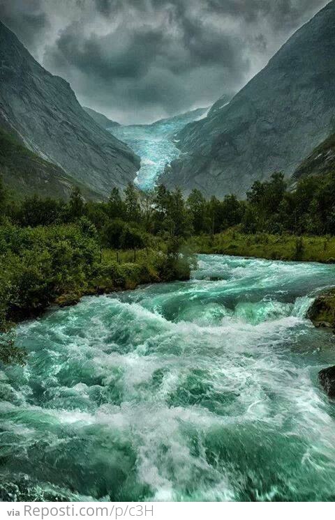 Briksdalsbreen Glacier, Norway