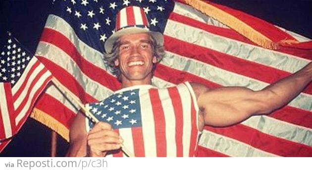 Arnold Schwarzenegger When He Became An American