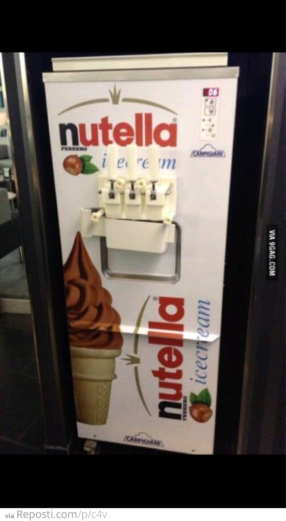 Nutella Ice Cream