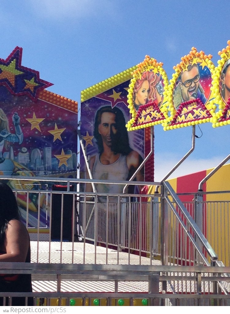 Nick Cage at the Fair