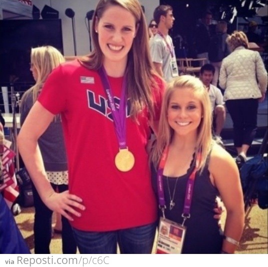 Olympic Swimmer and Olympic Gymnast