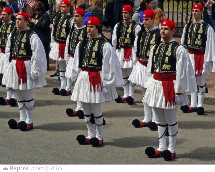 Traditional Greek Army Uniform