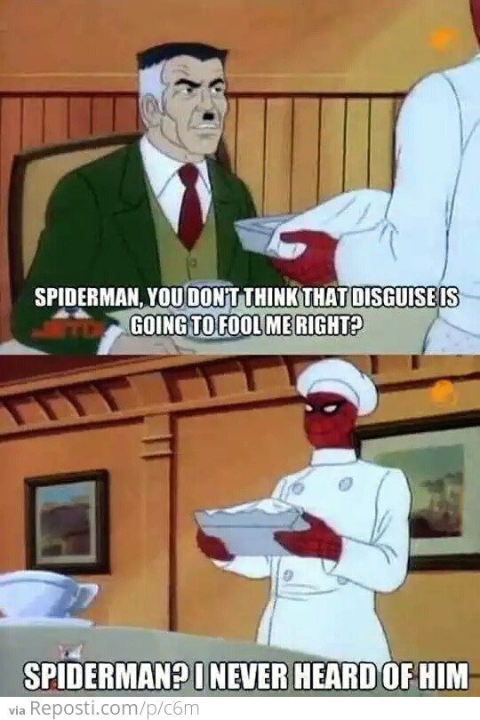 Spiderman's in Disguise