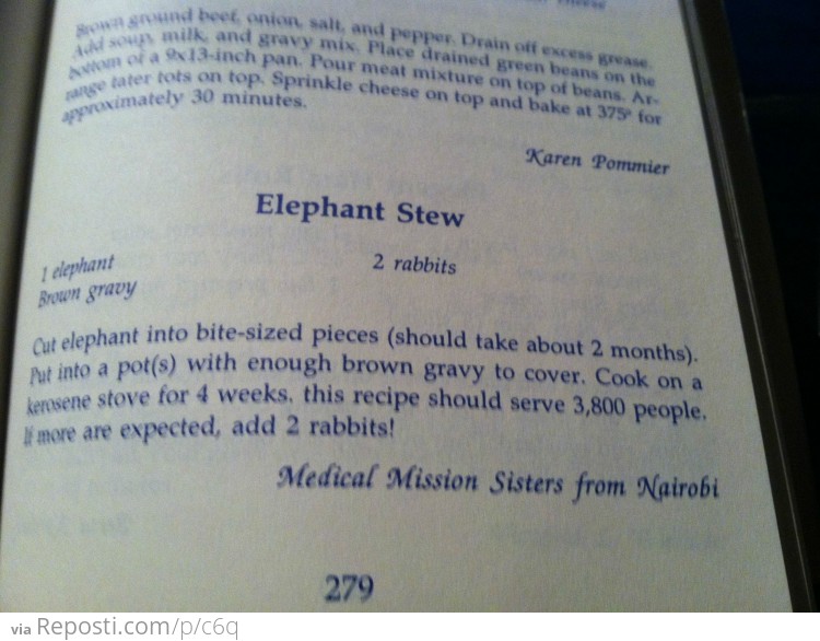 Elephant Stew