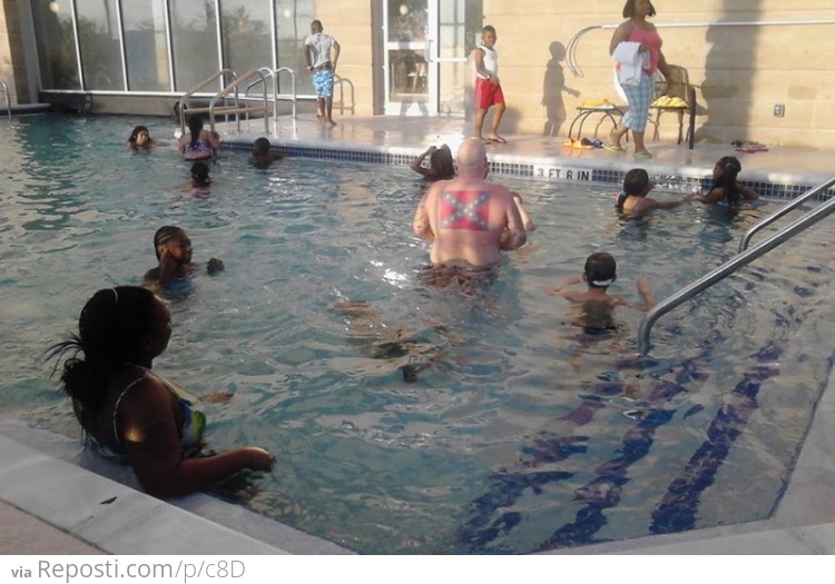 Awkward Swimming Pool