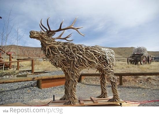 Elk Made From Elk
