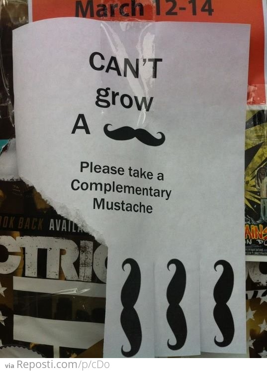 Free Moustache