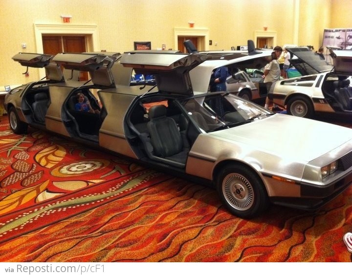 DeLorean Limo