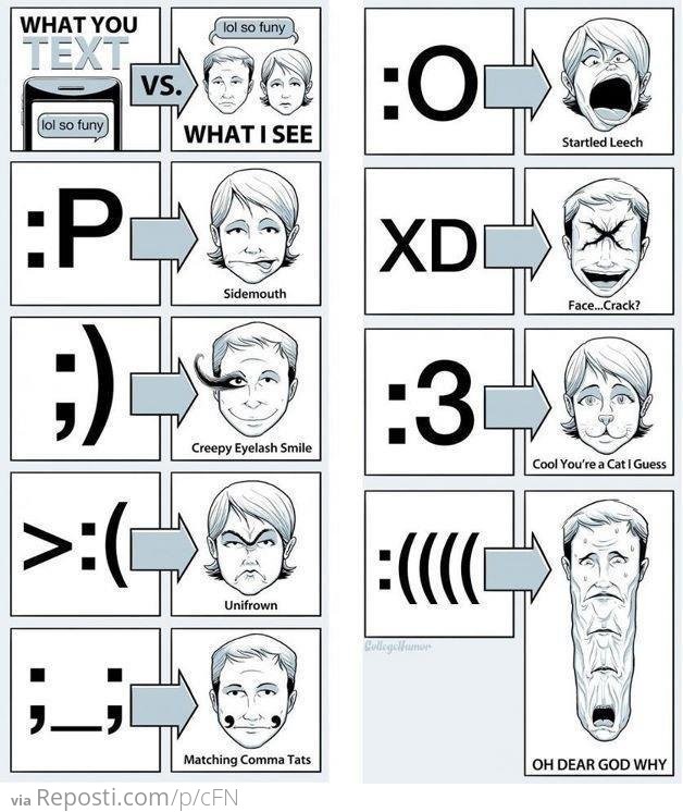 Texting Smileys