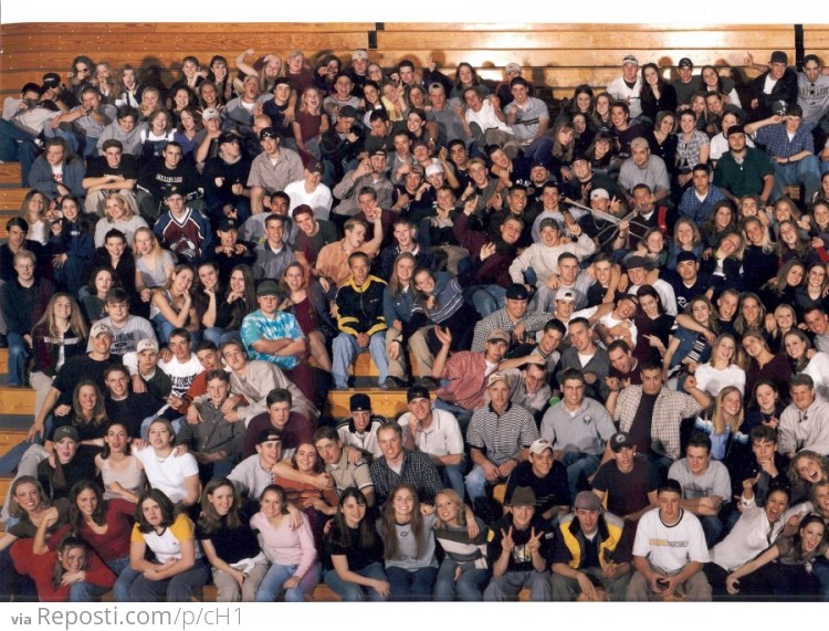 Class photo from Columbine