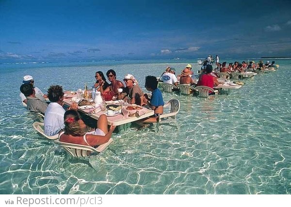 Restaurant in Bora Bora