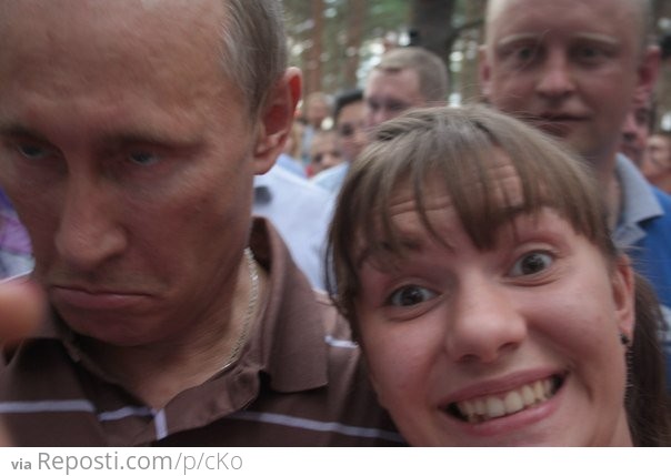 Vladimir Putin Not Like Picture Take