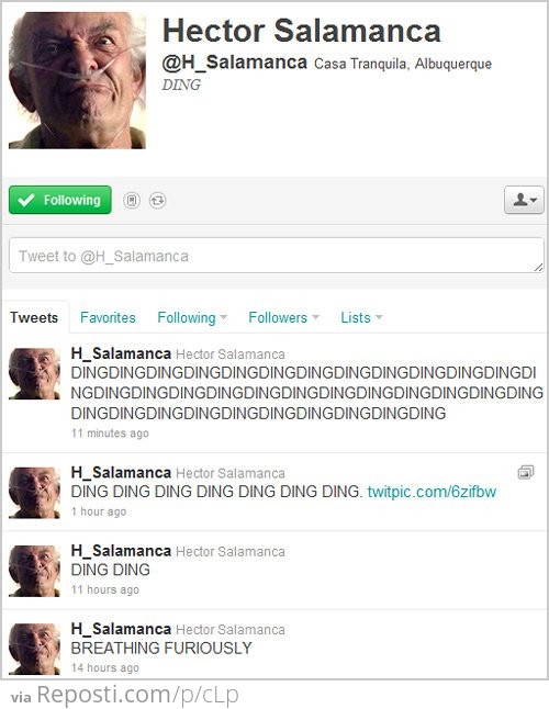 Breaking Bad Twitter Account