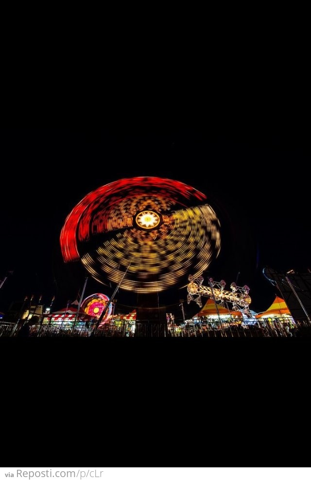 Taken at my state fair, I think it looks like a pokeball