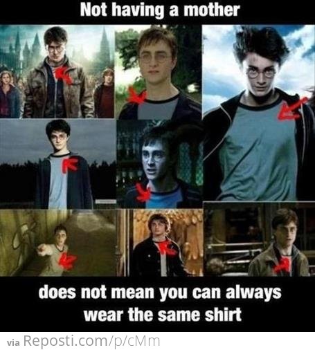 Harry Potter Always Wears The Same Shirt