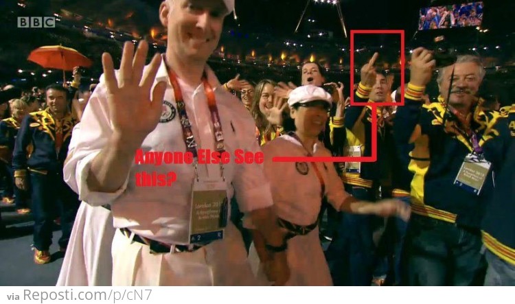 Not all the athletes are enjoying the Olympic closing ceremony