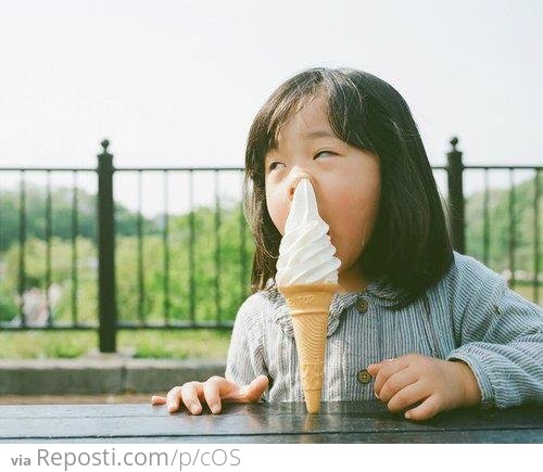 OMG, this ice cream smells wonderful