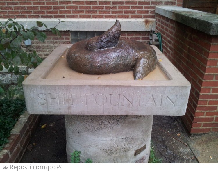 Just a sculpture on my neighbor's lawn