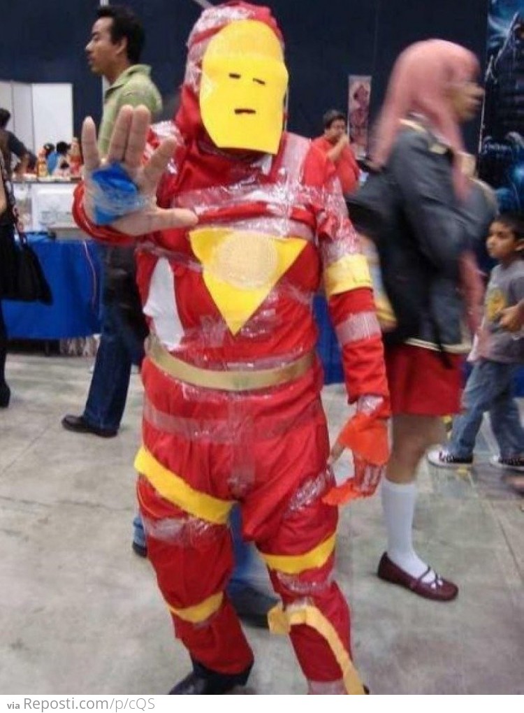 Maybe the best Iron Man costume yet...