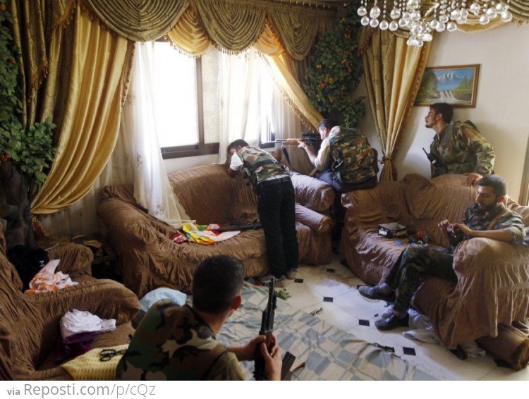 Syrian Sitting Room Snipers