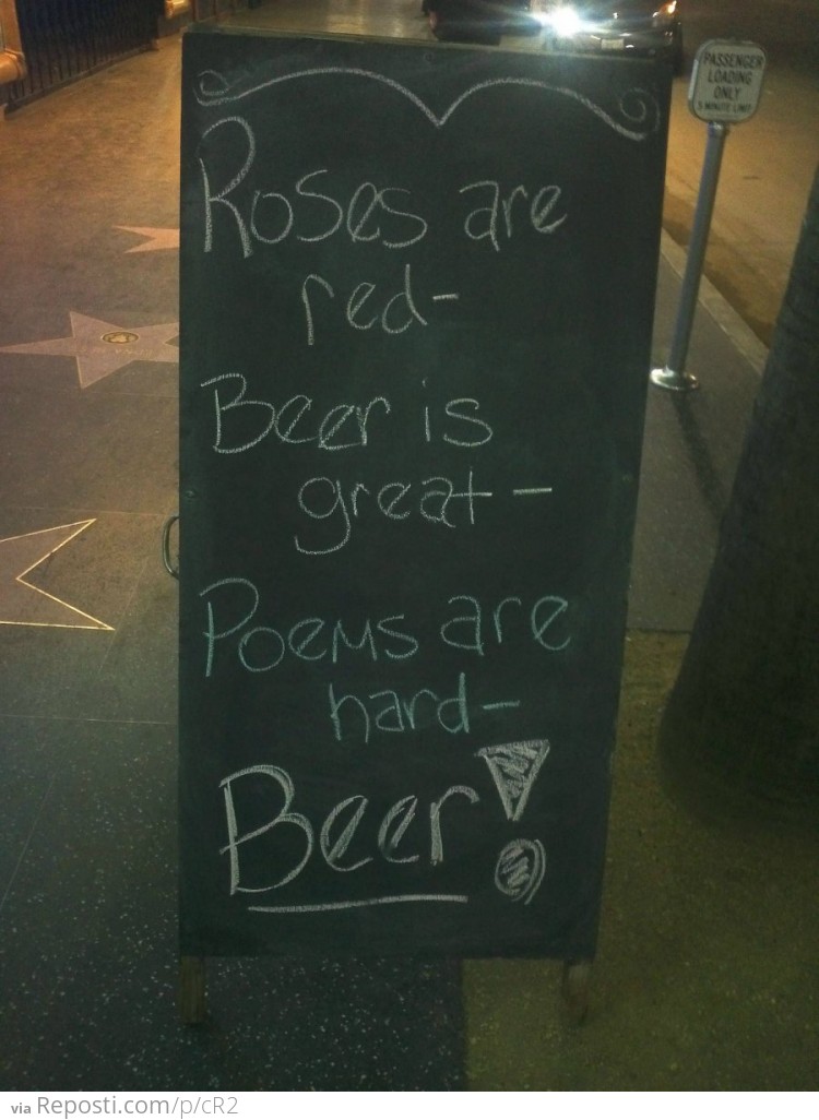 Outside of my local pub