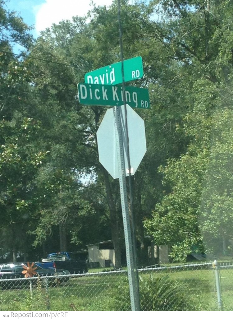 Well that's an interesting street name