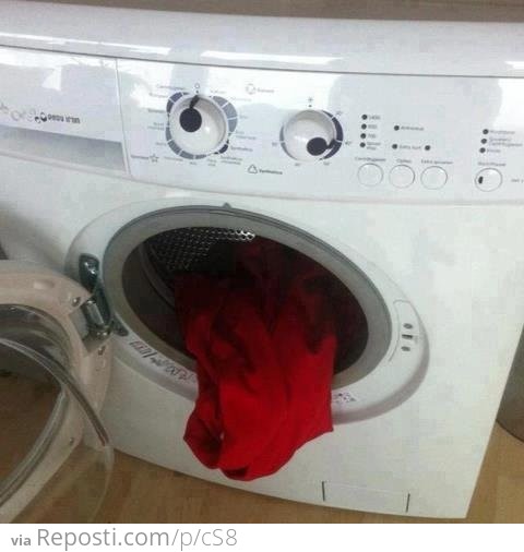 My washer needs a day off