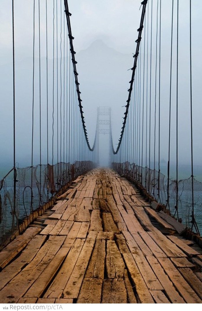 A bridge in Russia, still in use