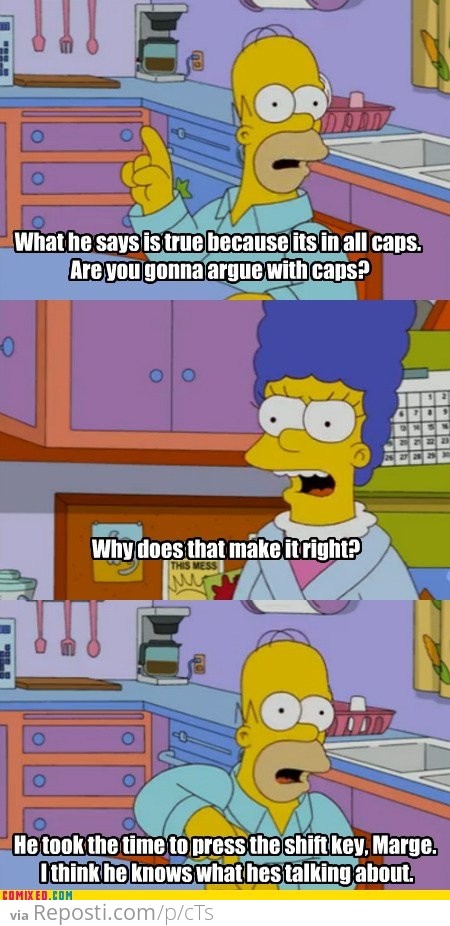 Homer on the internet