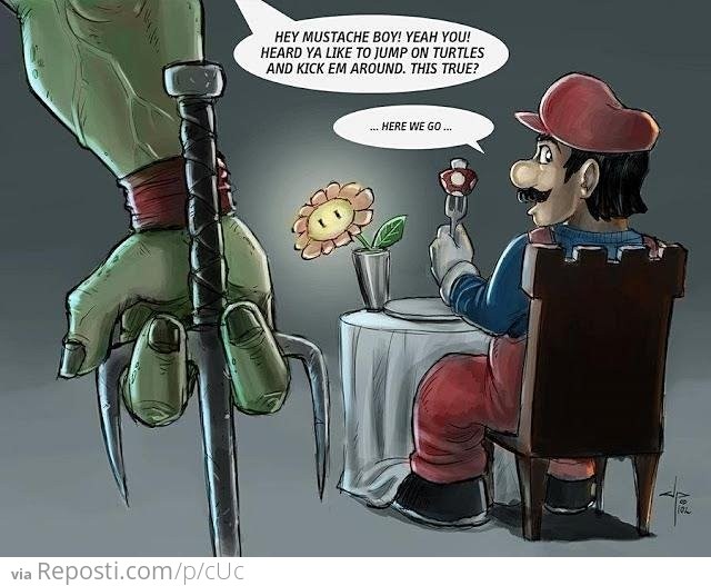 TMNT VS Mario