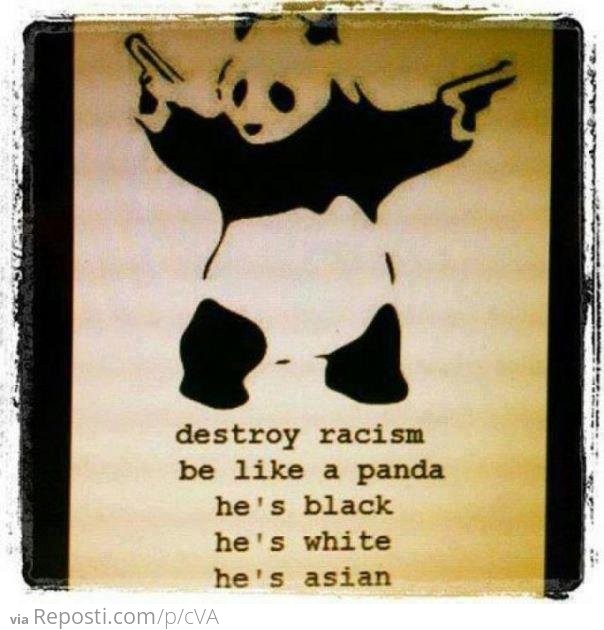 Be like a Panda