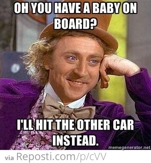 Oh You Have A Baby On Board?