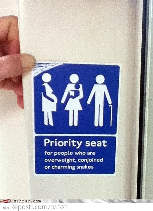 Priority Seating