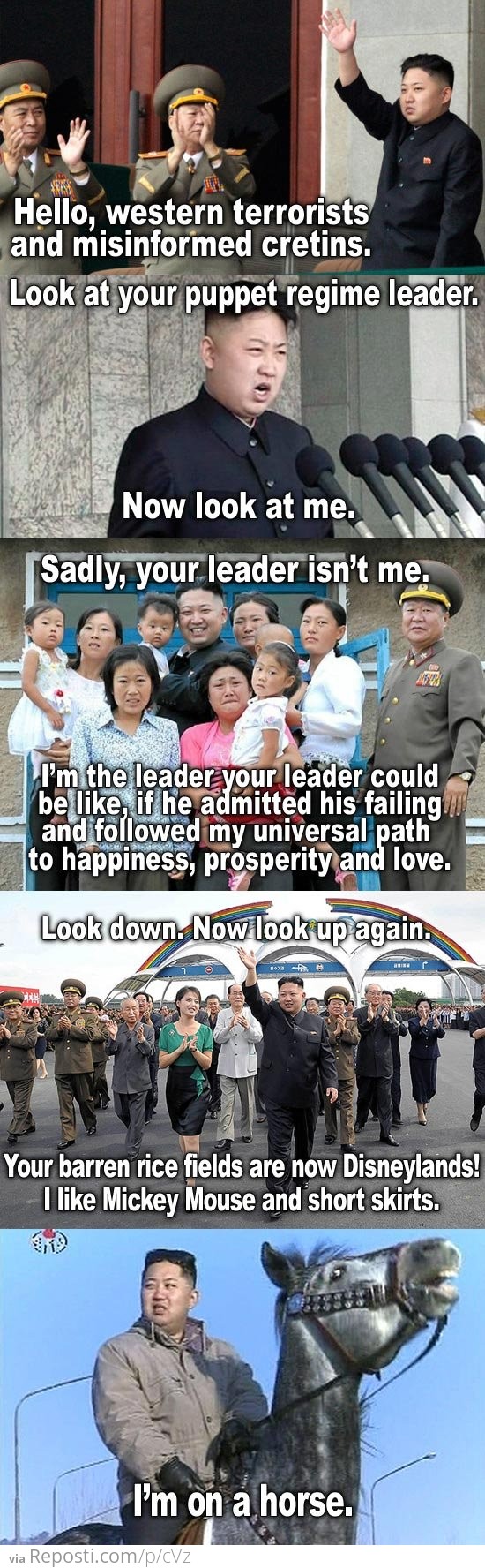 The leader your leader could be like...