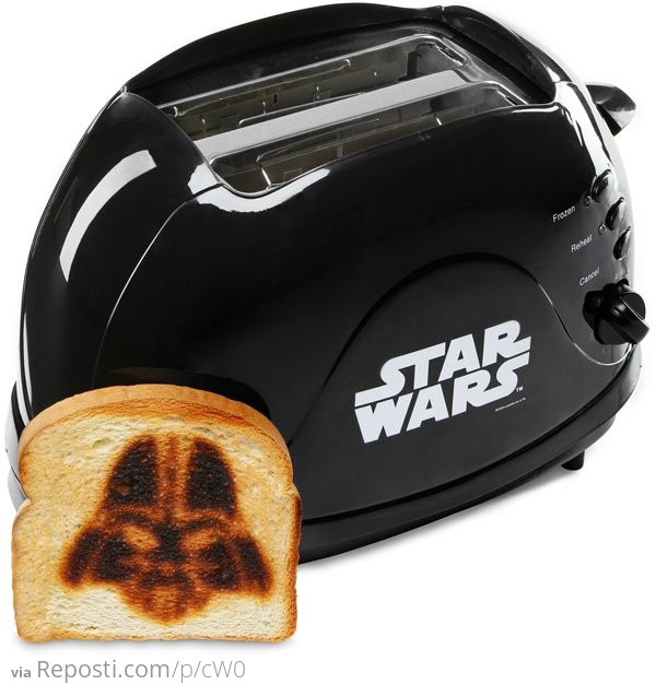 I like my toast a little... on the dark side