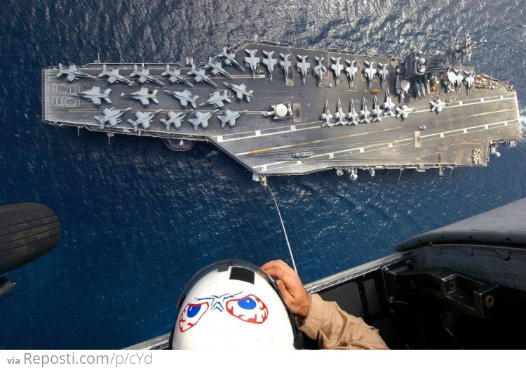 Aircraft Carrier sky vista