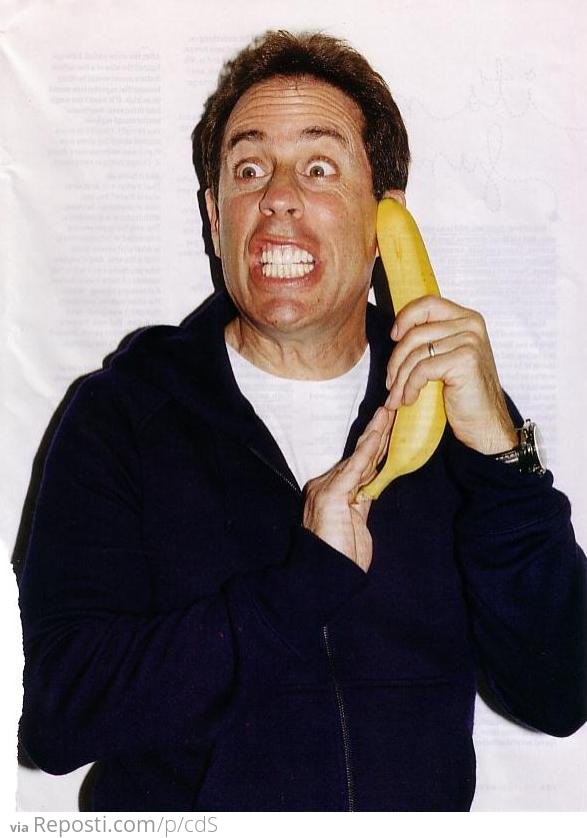 Jerry Seinfeld Answers His Banana Phone