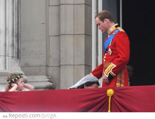 When you marry a prince, you pretty much have to