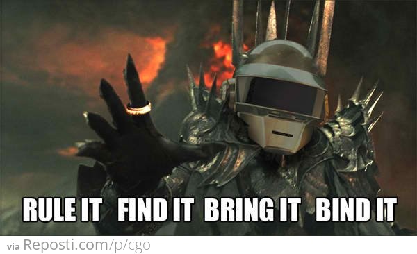 Daft Punk Sauron