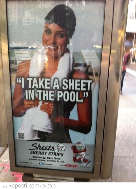 Take A Sheet