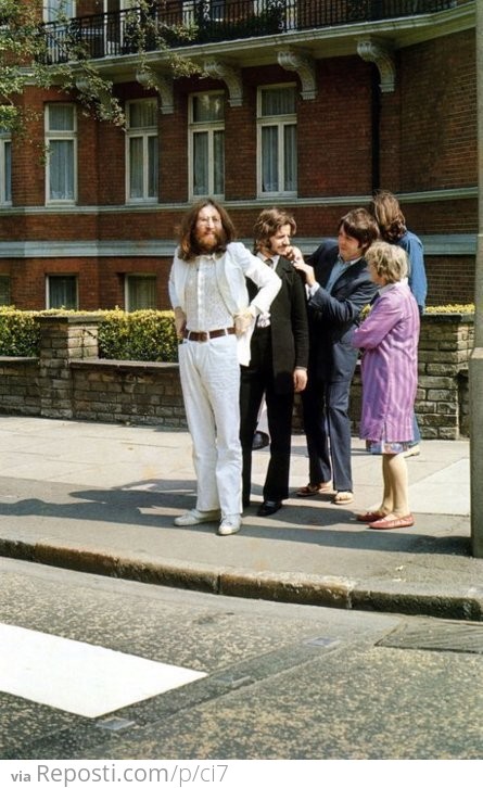 Ready To Cross Abbey Road