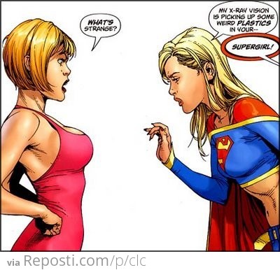 Supergirl's Super Vision