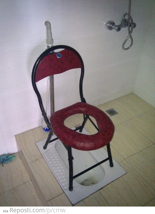 Chinese Toilet Adapter