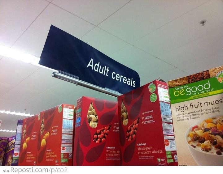 Adult Cereals