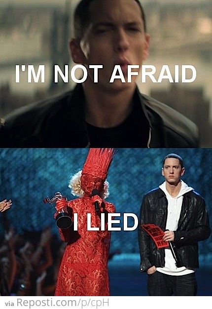 Eminem's Not Afraid