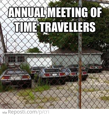 Meeting Of The Time Travellers